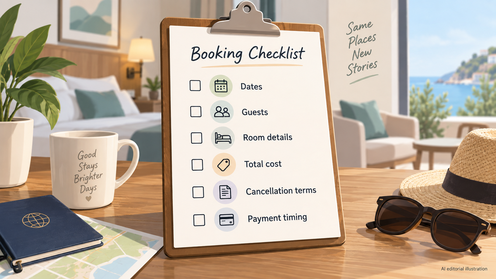 Editorial illustration for Hotels.com review: practical hotel booking considerations