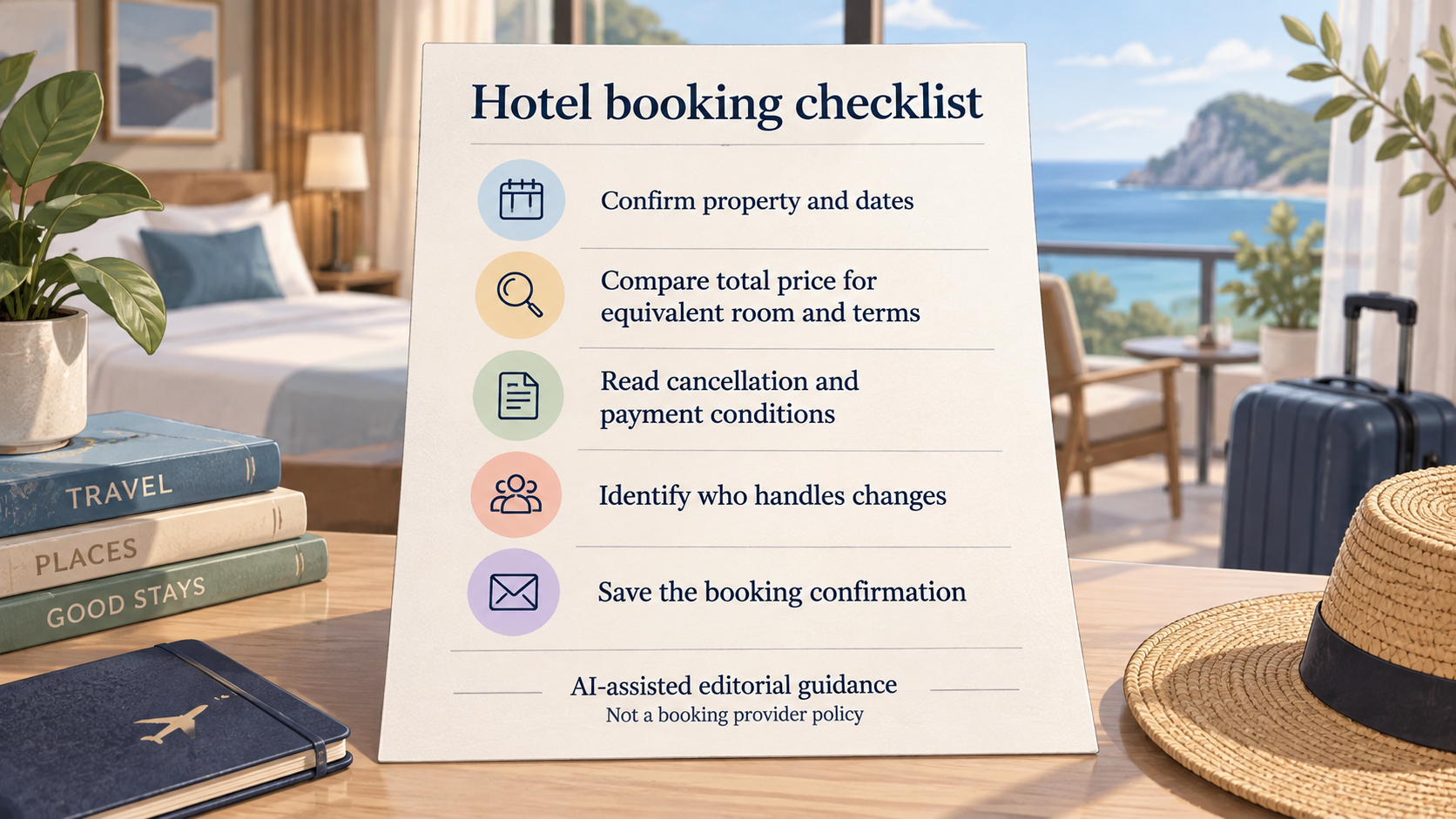 Editorial illustration for Expedia Review: Hotel Booking Strengths, Limits and Alternatives